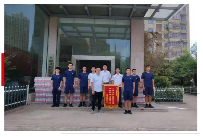 龙胜管走进消防大队慰问我们“最可爱的人”，共续军民鱼水情