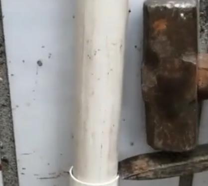 pvc管中间断了拼接视频分享，这个思路还是比较实用的！