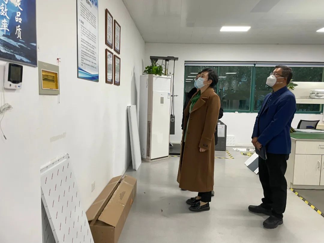 松江区副区长及政府众领导莅临龙胜走访调研 松江区副区长及政府众领导莅临龙胜走访调研