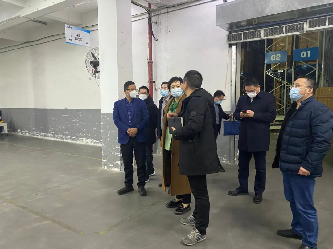 松江区副区长及政府众领导莅临龙胜走访调研 松江区副区长及政府众领导莅临龙胜走访调研
